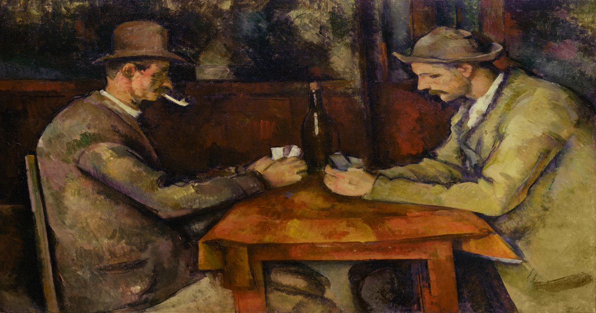 Paul Cézanne, Los jugadores de cartas, 1890-1895
